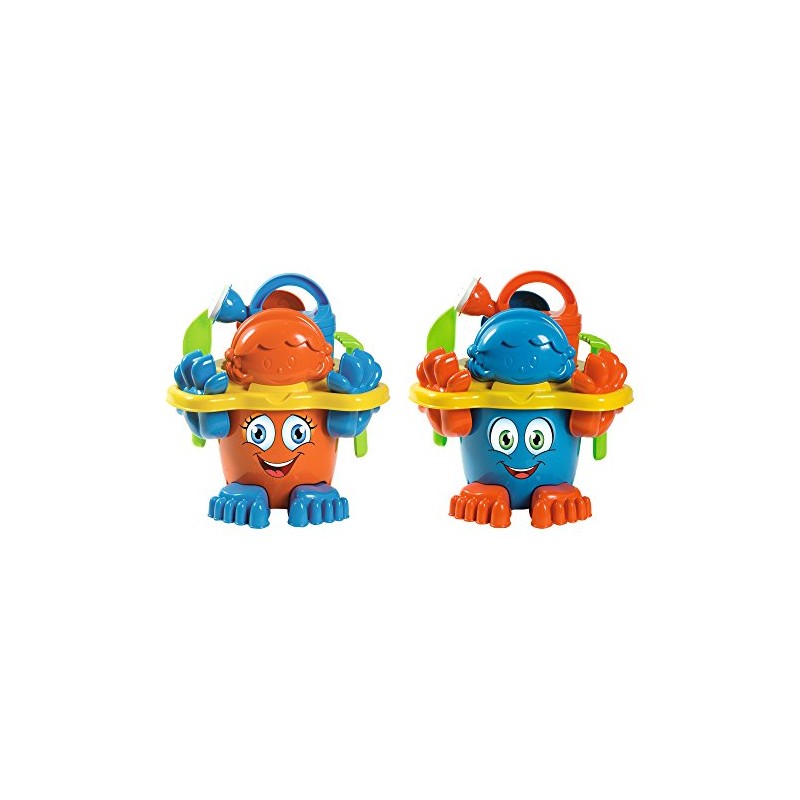 Simba 107113021 Bucket Set with Feet, 2 Assorted