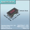 JYUDAUFU DC 6-30V Motor Speed Controller Digital Display LED 12V