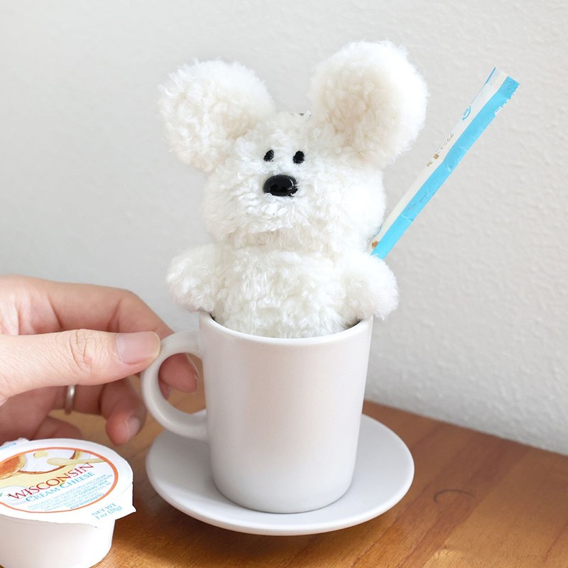 Brunch Brother LittlePaper Boucle Keyring 2ea Set