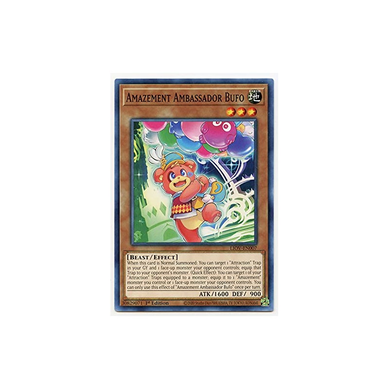Amazement Ambassador Bufo - LIOV-EN007 - Common - 1st Edition