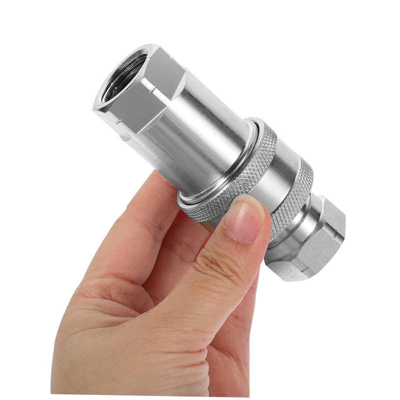 Ciieeo Hydraulic Connector Hydraulic Quick Couplers Hydraulic Hose Fitting Hydraulic