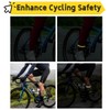 Cycling Trouser Clips, 4 pcs Safety Bicycle Elastic Ankle Safety