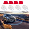 ONISMEZ 4PCS Deer Whistles for Vehicles - Universal Automotive Warning