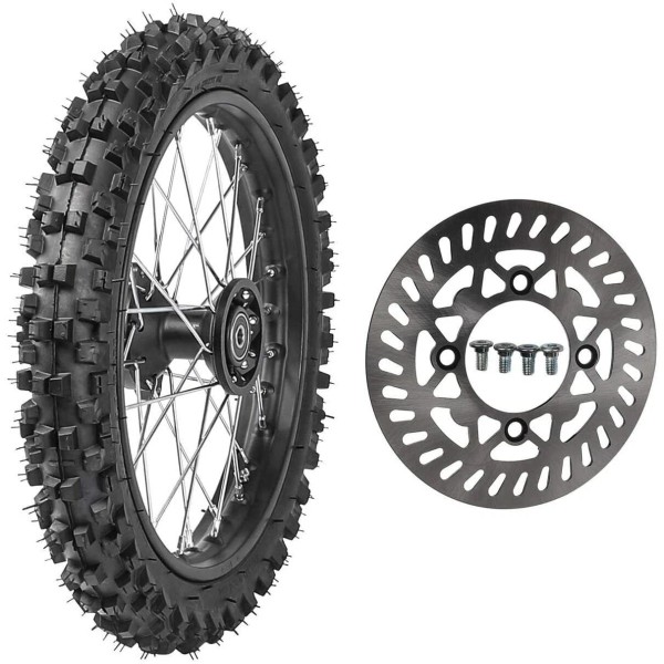 Unbranded 60/100-14" Front Wheel Tire Rim Disc Brake CRF50 XR70