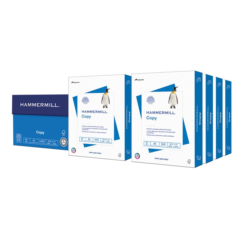 Hammermill Printer Paper, 20 Lb Copy Paper, 8.5 x 11