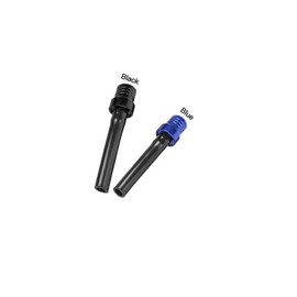 8pcs Breather Hose Gas Fuel Tank Cap Vent Hose Tube, Tube Fuel Tank Oil Vent Motorcycle Assesso Parts for Motorcycles (Blue, Black)