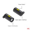 7-Pack USB-C Mini LED Flashlights, 210–230 Lumens Plug-In Emergency Lights