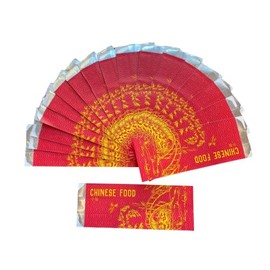 Insulated Foil Bags for Chinese Takeout - Keep Spare Ribs and Egg Rolls Fresh and Hot (25)