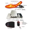 Electric Heated Insoles Rechargeable Winter Foot Warmers with Remote Control