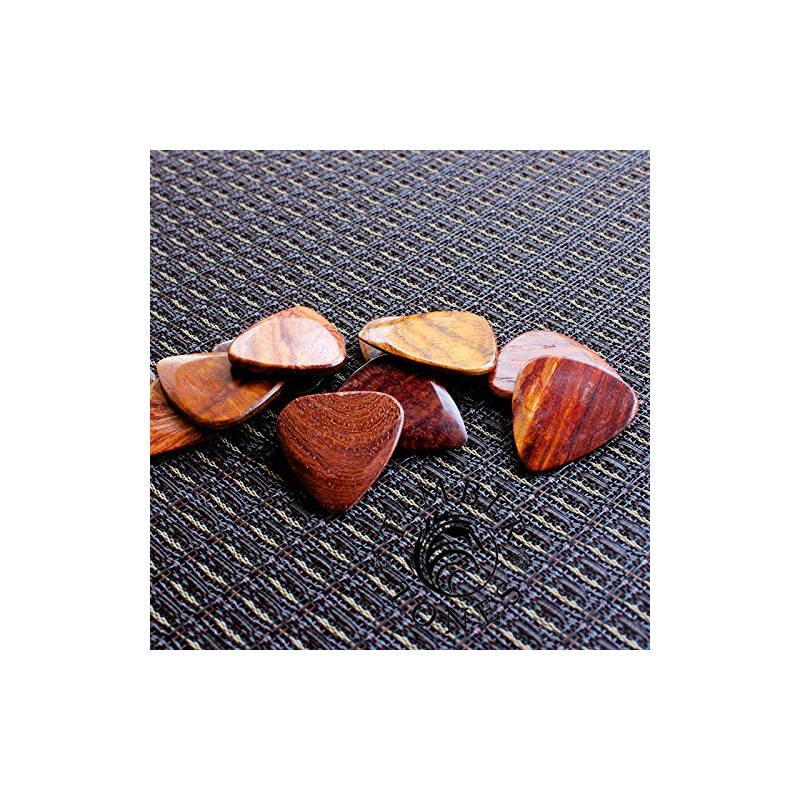 Timber Tones Guitar Plectrum - Burma Padauk (Single)