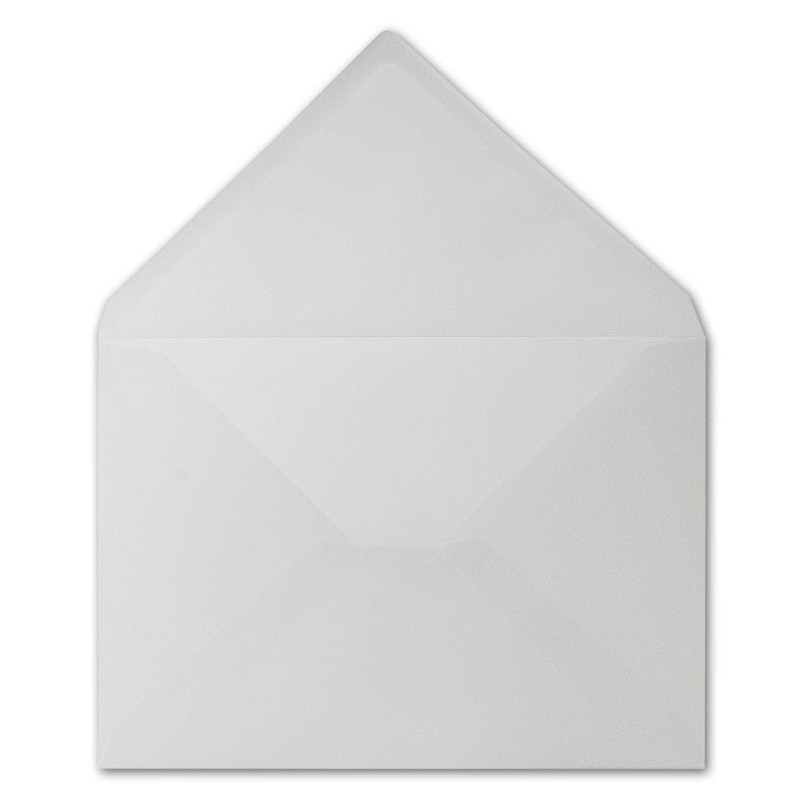 Gustav Neuser DIN C5 envelopes, 162 x 229 mm, transparent