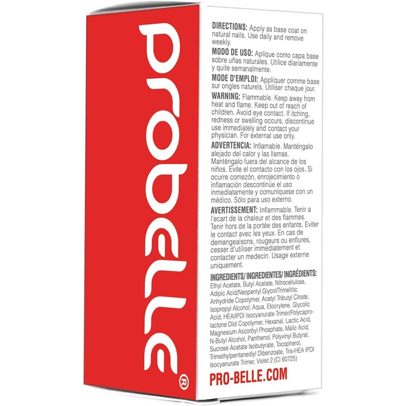 Probelle Tratamiento Fortalecedor de Uñas - Crecimiento y Acondicionamiento