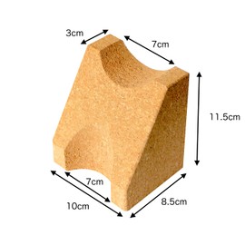 Fieldlabo Convenient Guitar Pillow, Neck Rest, String Replacement, Various Maintenance Easier (Cork Type)