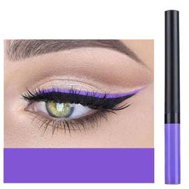 Dragonranee Coloured Eyeliner,Matte Liquid Eyeliner Rainbow Colorful Pencil Pigmented Waterproof Smudgeproof Long Lasting Gel Eye Liner Christmas Makeup Gift for Women (Light-Pink#2)