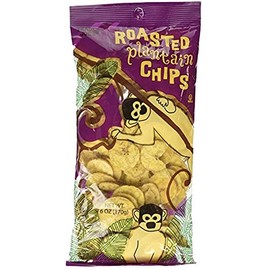 Trader Joe's Roasted Plantain Chips 6oz (Pack of 4)