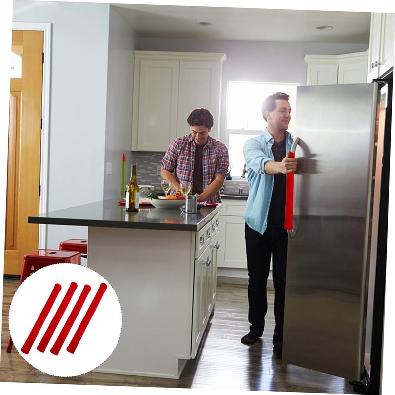 TEHAUX 4pcs Fridge Handle Covers Oven Handle Protectors Kitchen Accessories