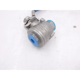 FNW 3/8" Stainless Steel Full Port FPT 2000# CWP Ball Valve CF8M
