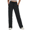 SEVEGO Women's 36" Tall Inseam Lightweight Dance Studio Pants Ruched