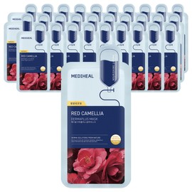 Mediheal Derma Plus Camellia Mask, 10-pack, 3 packs / 메디힐 더마플러스 동백 마스크, 10개입, 3개