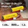 2-Pack 1.2V 900mAh Ni-CD AA Exit Sign Battery for Lithonia