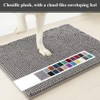 Chenille Plush Dog Pad, Highly Absorbent Microfiber Door Mat and