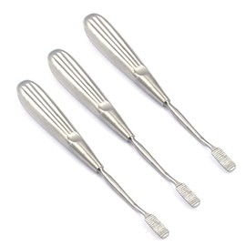 AAProTools Set Of 3 Lewis Rasp 7.50" (19.1cm) Backward Cutting Nasal Dental