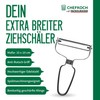 Fackelmann x Chefkoch Peeler with Extra Wide 10 cm Stainless
