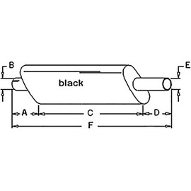 RAParts 70268785 Muffler Fits Allis Chalmers 7000 7010 7020 7030 7040 7045 7050 7060