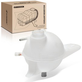 A-Premium Engine Coolant Overflow Recovery Reservoir Tank Compatible with Ford Transit-150, Transit-250, Transit-350, 2015 2016 2017 2018 2019, 3.2L 3.5L 3.7L - Front Side