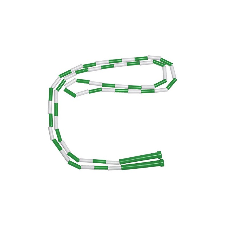 Sportime Jump Rope with Plastic Links, 16 Feet, Green -