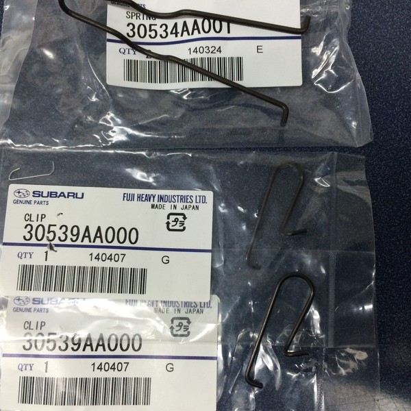 Genuine OEM Subaru Clutch Fork Spring KIT Impreza Forester Outback