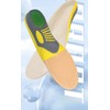 Athletic Cushioning Arch Support Shoe Insoles (Grey, L)