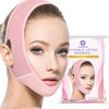 Paradream Double Chin Reducer, V Shaped Slimming Face Mask, Chin Up Mask, Face Lifting Belt (pink)