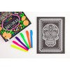 Kaleidoscope Neon Colouring Kit: Day of the Dead