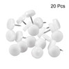 sourcing map Furniture Feet Nail Plastic Glide Nails Chair Table