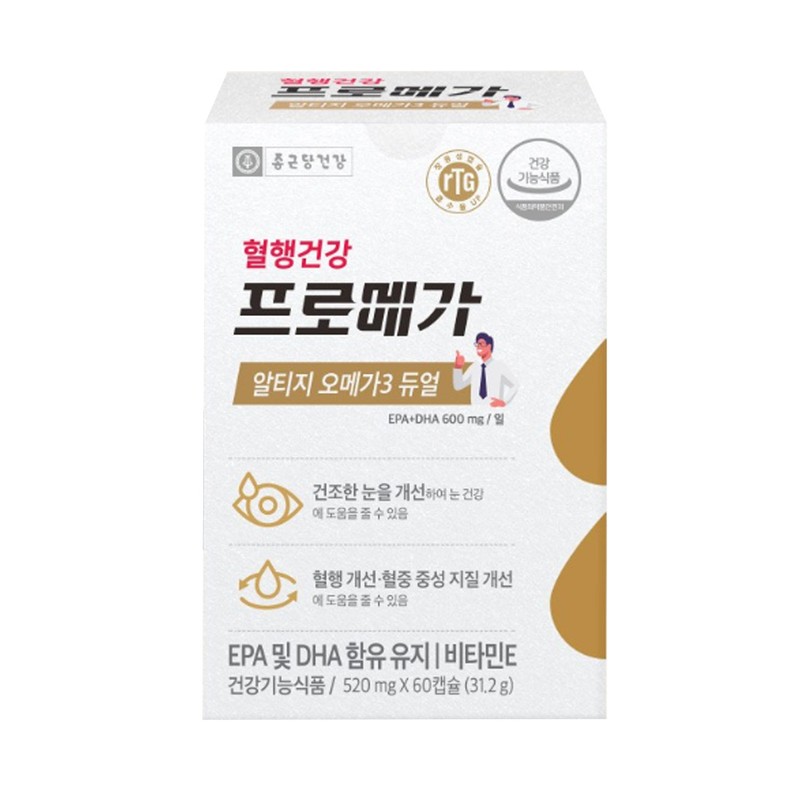 Chong Kun Dang Health Promega Altige Omega3 Dual 520mg x