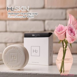 H2 SKIN Natural SKIN H2 face washing foam hydrogen soap 80g dead skin pores / 천연 SKIN H2 세안 거품 수소 비누 80g 각질 모공