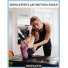 Occulto Women's & Men's Yoga Socks 2-4 Pack (Model: Mady),