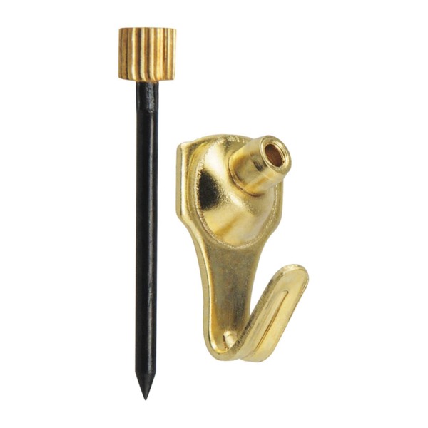 Hillman OOK Brass-Plated Blue Steel 5 lb. 4 pk Picture