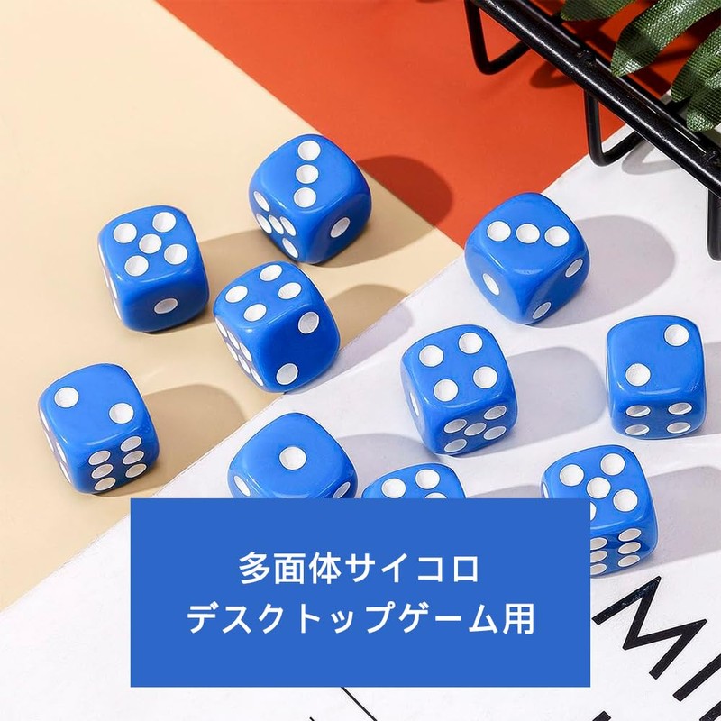 Set of 15 Dice TRPG Game Acrylic Toy Six Sided