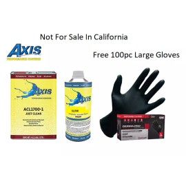 AXIS Clear Coat 2K Acrylic Urethane 4:1 Gallon Clearcoat Slow Kit AXIS