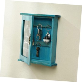 TEHAUX 1Pc Vintage Key Holder Box Wall Mounted Storage for Household Keys Retro Style Decor for Entryway Practical and Sturdy Organizer