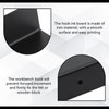 2Pcs Bench Hook Metal Inking Plate, Linoleum Printmaking Block, Block