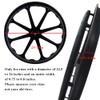 Wheelchair Rear Wheel Replacement Tire, 24 "X 1" Universal Flat-Free
