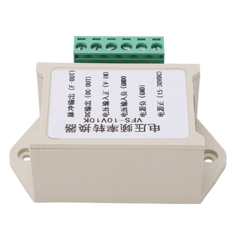Voltage Frequency Converter Module ABS Housing Signal Conversion Module 0‑10V