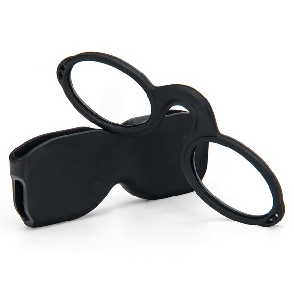 REAVEE Ultra Slim Armless Reading Glasses for Men Women, Small
