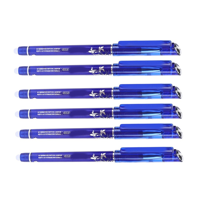 24PCS Erasable Ink Pen Make Mistakes Disappear Blue Erasable Pens