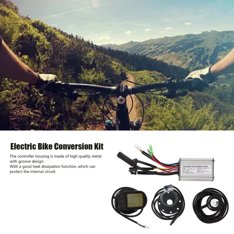 36V/48V 250W Electric Motor Controller Kit 15A Brushless Motor Controller