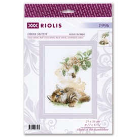 Riolis Flight of The Bumble Bee Counted Cross Stitch Kit