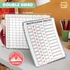 SCRIBBLEDO Multiplication Math 9”x12” Small White Board Dry Erase Sheets